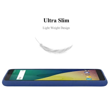 Skal WIKO VIEW XL Fodral Case (Blå)