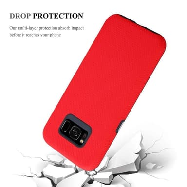Samsung Galaxy S8 Skal Fodral Case (Röd)