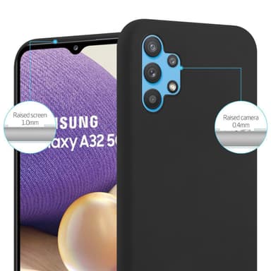 Skal Samsung Galaxy A32 4G Fodral Case (Svart)