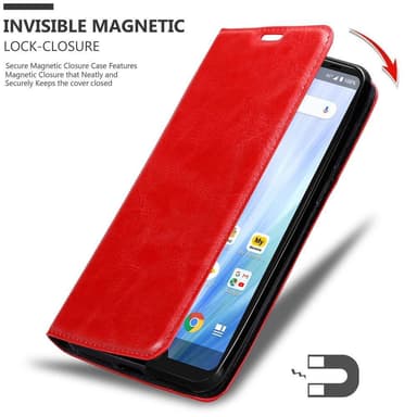 Sharp Aquos R3 Skal Fodral Case (Röd)