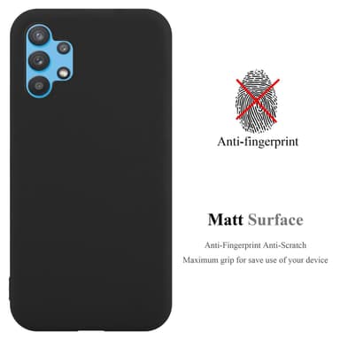 Skal Samsung Galaxy A32 4G Fodral Case (Svart)