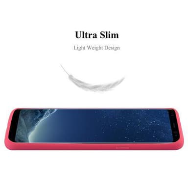 Skal Samsung Galaxy S8 Fodral Case (Röd)