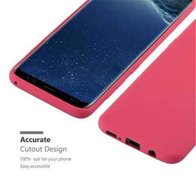 Skal Samsung Galaxy S8 Fodral Case (Röd)