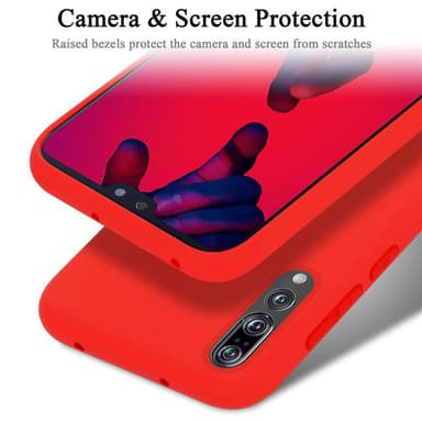 Huawei P20 PRO / P20 PLUS Skal Fodral Case (Röd)