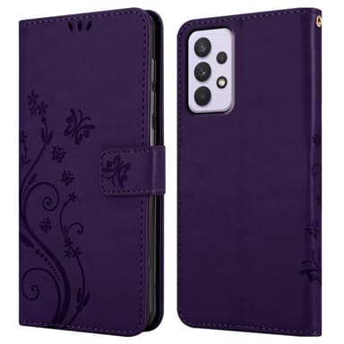 Samsung Galaxy A33 5G Plånboksfodral Skal (Lila)