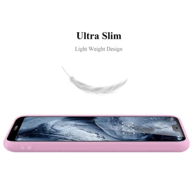 Skal Nokia 6.1 PLUS / X6 Fodral Case (Rosa)