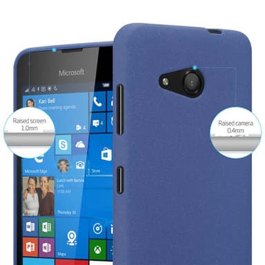 Skal Nokia Lumia 550 Fodral Case (Blå)