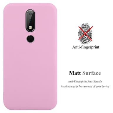 Skal Nokia 6.1 PLUS / X6 Fodral Case (Rosa)