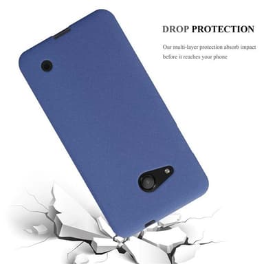 Skal Nokia Lumia 550 Fodral Case (Blå)