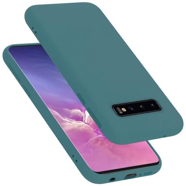 Samsung Galaxy S10 4G Skal Fodral Case (Grön)