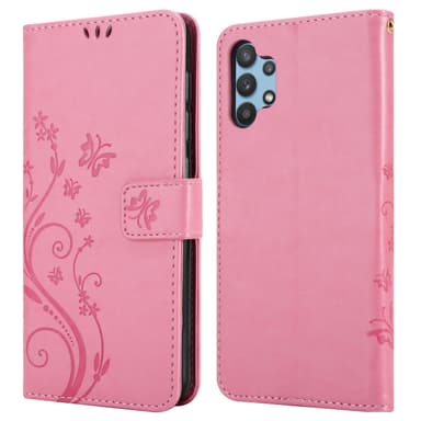 Samsung Galaxy A32 5G Plånboksfodral Skal (Rosa)