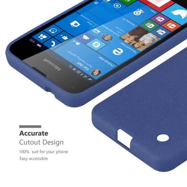 Skal Nokia Lumia 550 Fodral Case (Blå)