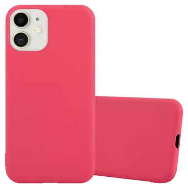 Skal iPhone 12 MINI Fodral Case (Röd)