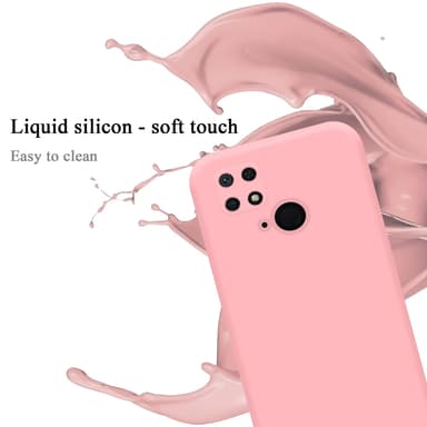 Xiaomi RedMi 10C / POCO C40 Skal Fodral Case (Rosa)