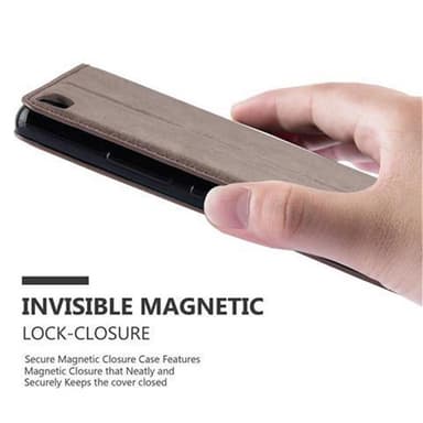 Sony Xperia Z3 Skal Fodral Case (Brun)