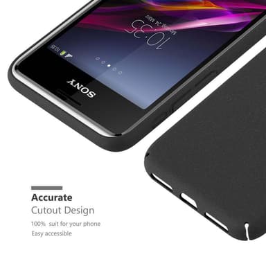 Sony Xperia E1 Skal Fodral Case (Svart)