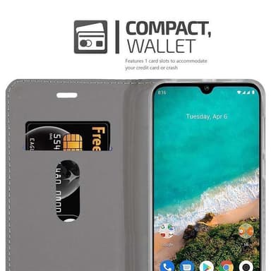 Xiaomi Mi CC9 Plånboksfodral Skal (Blå)
