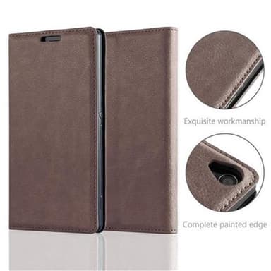 Sony Xperia Z3 Skal Fodral Case (Brun)