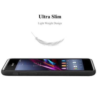 Sony Xperia E1 Skal Fodral Case (Svart)