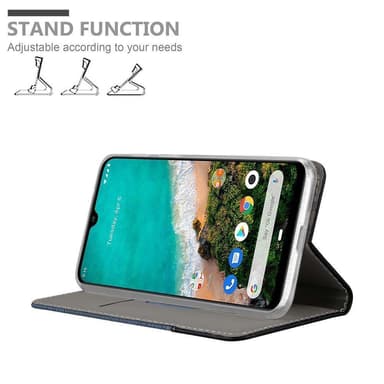 Xiaomi Mi CC9 Plånboksfodral Skal (Blå)