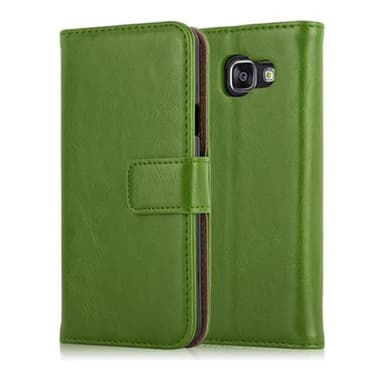 Samsung Galaxy A3 2016 Plånboksfodral Skal (Grön)