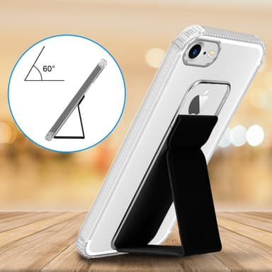 iPhone 7 / 7S / 8 / SE 2020 Skal Fodral Case (Svart)
