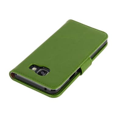 Samsung Galaxy A3 2016 Plånboksfodral Skal (Grön)
