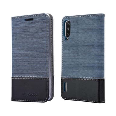 Xiaomi Mi CC9 Plånboksfodral Skal (Blå)