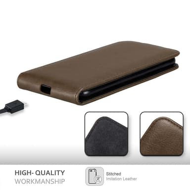 Google PIXEL 2 XL Flipfodral Skal (Brun)