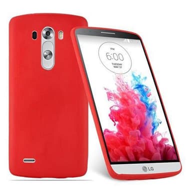 Skal LG G3 Fodral Case (Röd)