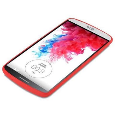 Skal LG G3 Fodral Case (Röd)