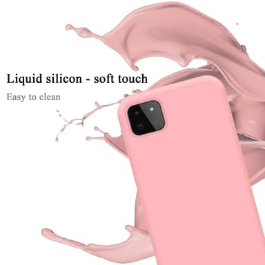 Samsung Galaxy A22 5G Skal Fodral Case (Rosa)