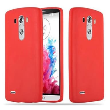 Skal LG G3 Fodral Case (Röd)