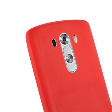 Skal LG G3 Fodral Case (Röd)