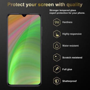 Xiaomi Mi CC9 Skyddsglas Skyddsfilm Skärmskydd