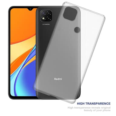 Xiaomi RedMi 9C Skal Fodral Case (Transparent)