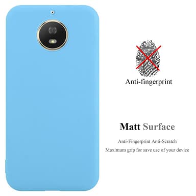 Skal Motorola MOTO G5S Fodral Case (Blå)