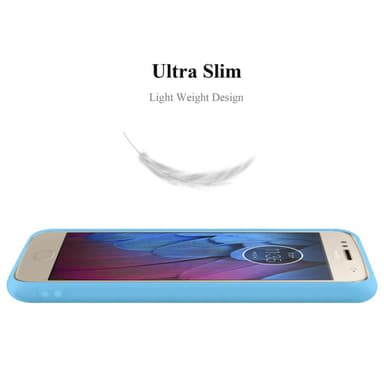 Skal Motorola MOTO G5S Fodral Case (Blå)