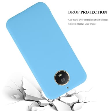 Skal Motorola MOTO G5S Fodral Case (Blå)