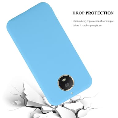 Skal Motorola MOTO G5S Fodral Case (Blå)