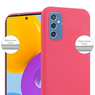 Skal Samsung Galaxy M52 5G Fodral Case (Röd)