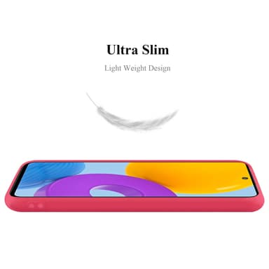 Skal Samsung Galaxy M52 5G Fodral Case (Röd)