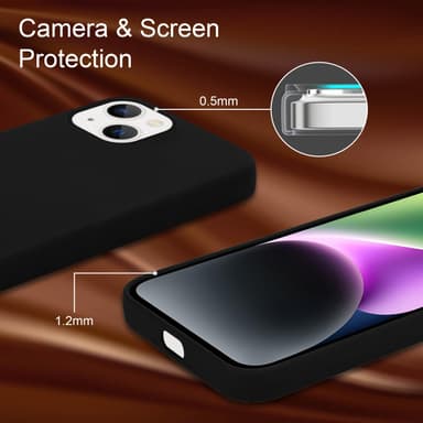 iPhone 14 PLUS Skal Fodral Case (Svart)
