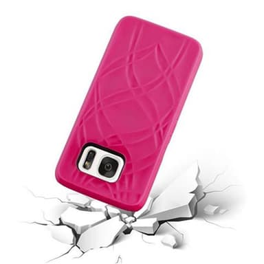 Samsung Galaxy S7 Skal Fodral Case (Rosa)