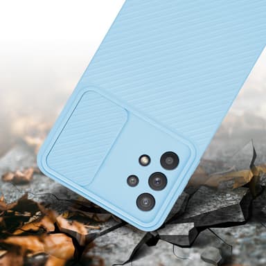 Skal Samsung Galaxy A32 5G Fodral Case (Blå)