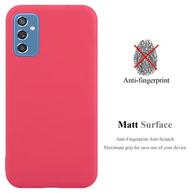 Skal Samsung Galaxy M52 5G Fodral Case (Röd)