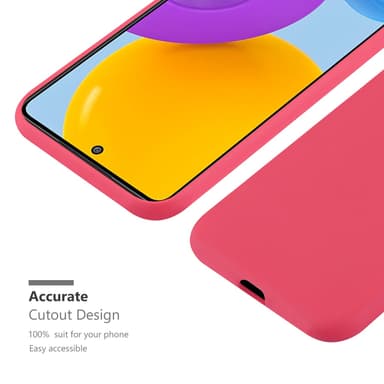 Skal Samsung Galaxy M52 5G Fodral Case (Röd)