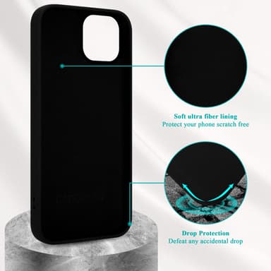 iPhone 14 PLUS Skal Fodral Case (Svart)