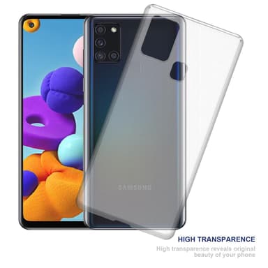 Samsung Galaxy A21s Skal Fodral Case (Transparent)