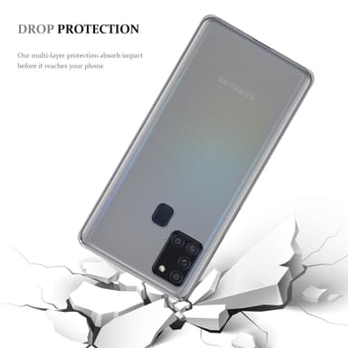 Samsung Galaxy A21s Skal Fodral Case (Transparent)
